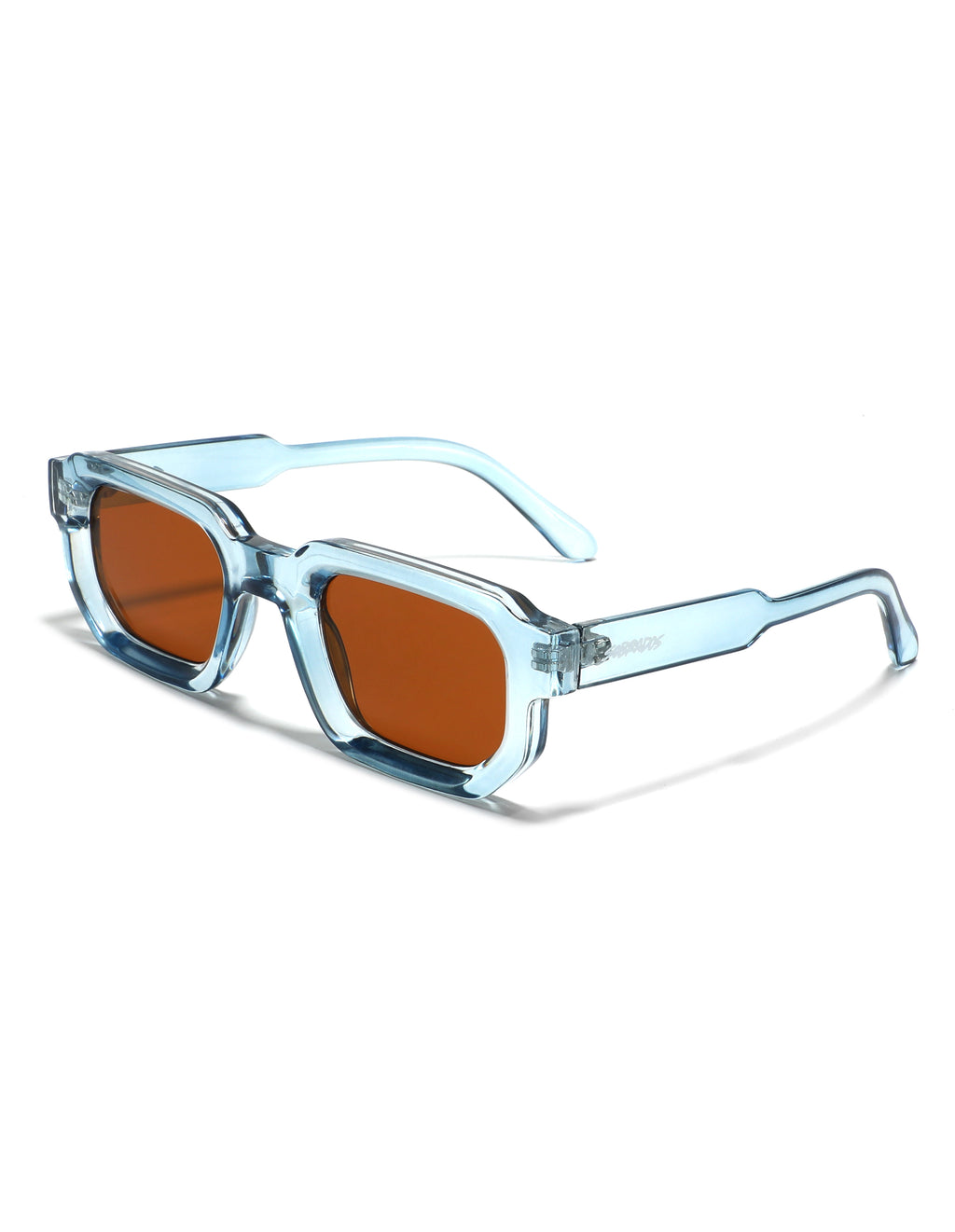 Bloom White Blue Chocolate Sunglasses