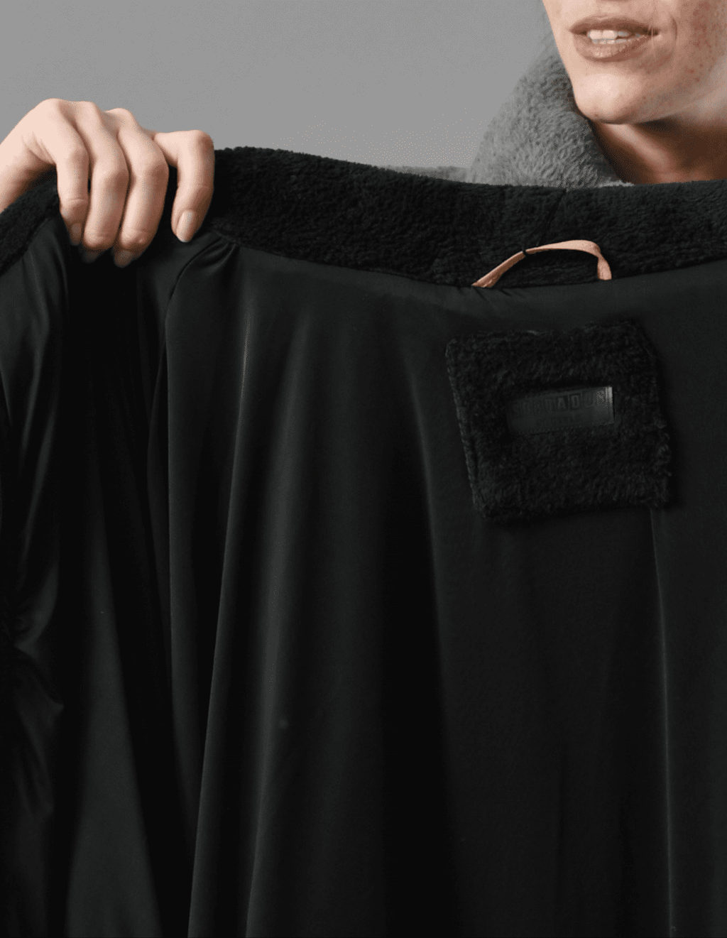 Black Soft Fleece Jacket