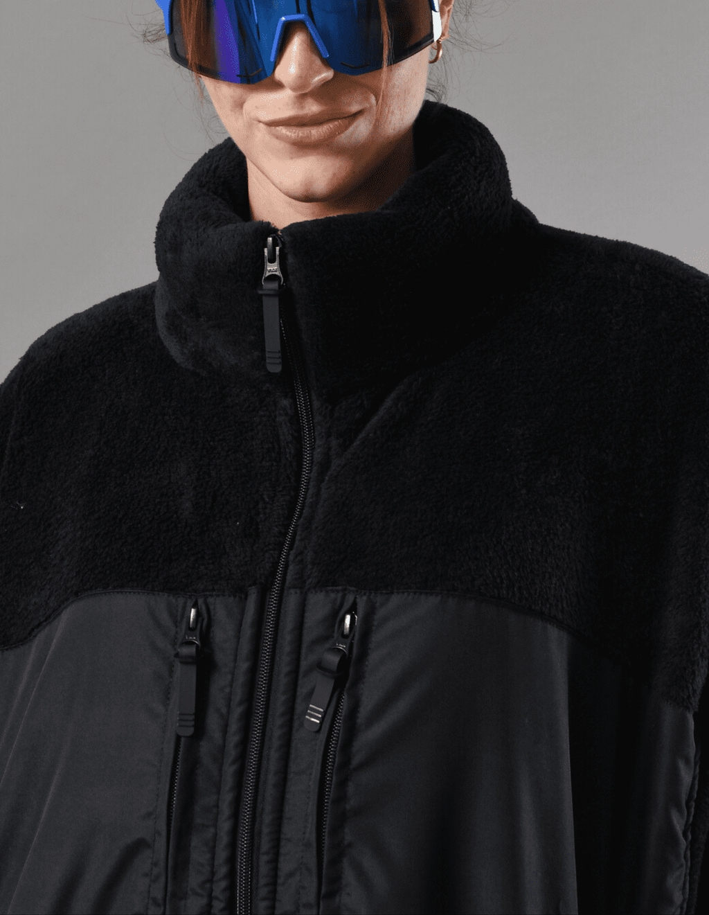 Black Soft Fleece Jacket