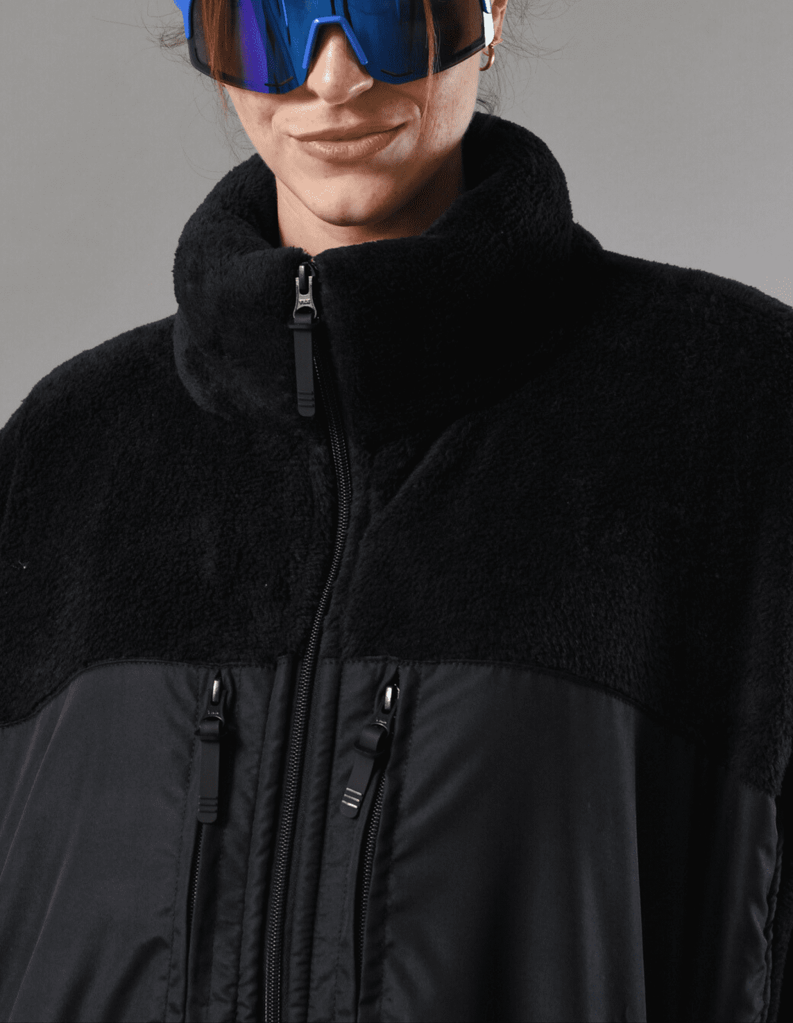 Black Soft Fleece Jacket