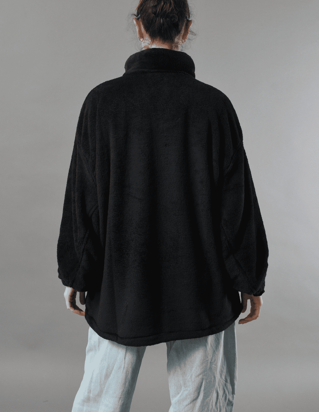 Black Soft Fleece Jacket