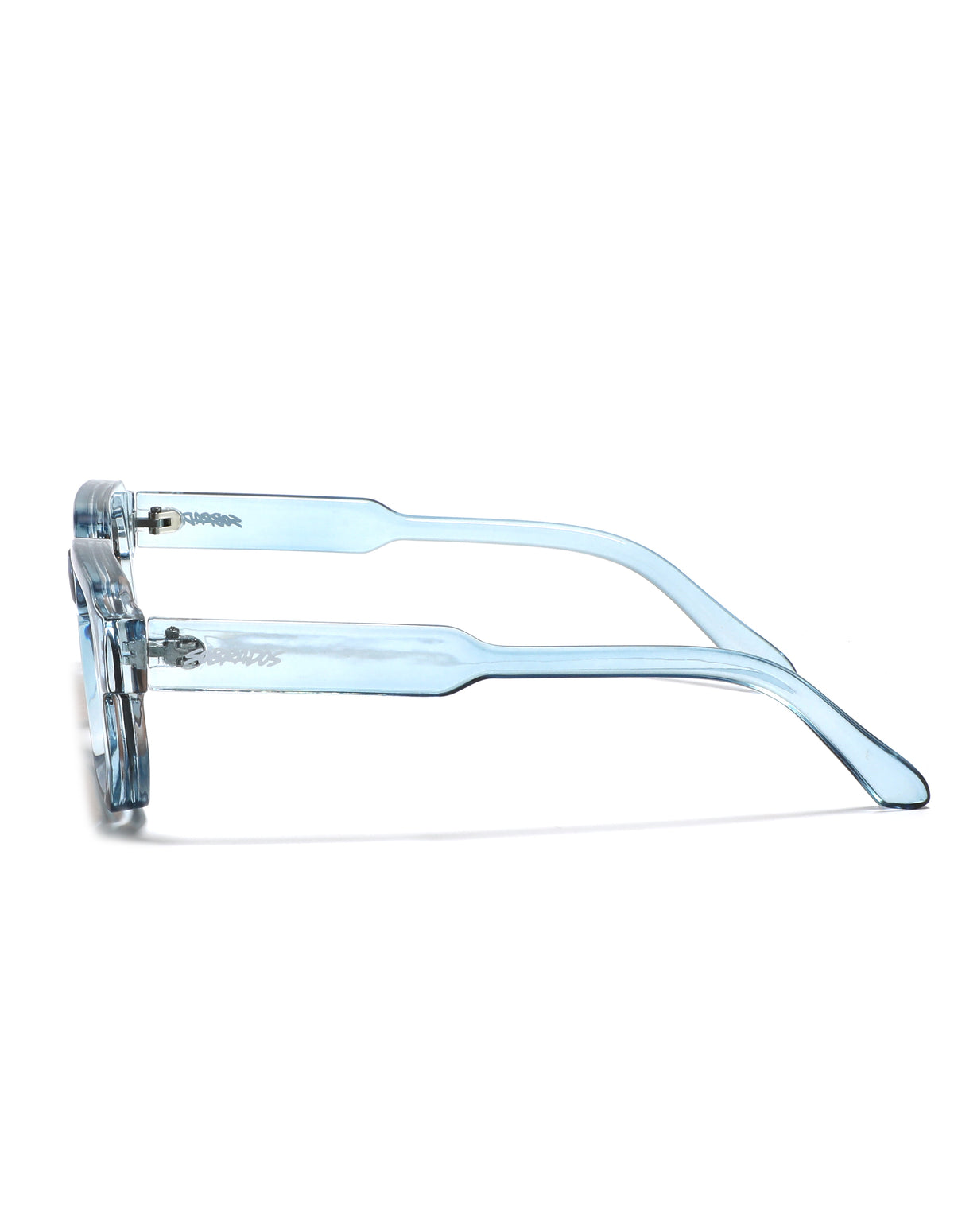 Bloom White Blue Chocolate Sunglasses
