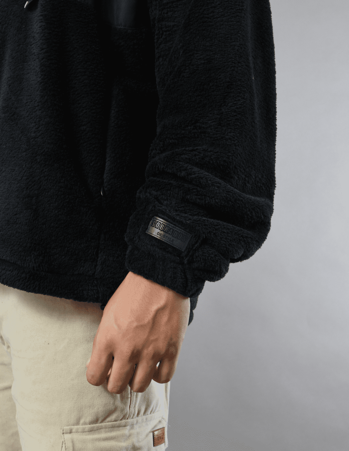 Black Soft Fleece Jacket