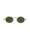 Dinasty Gold & Green Sunglasses