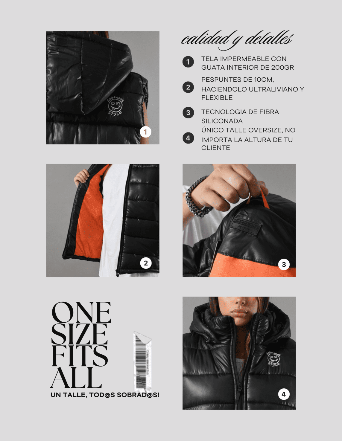 Sobrados Puffer Vest
