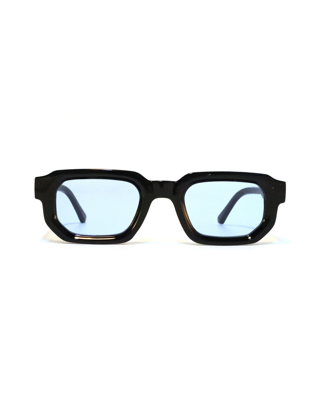 Bloom White Blue Sunglasses