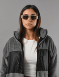 Gray Soft Fleece Jacket