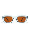 Bloom White Blue Chocolate Sunglasses