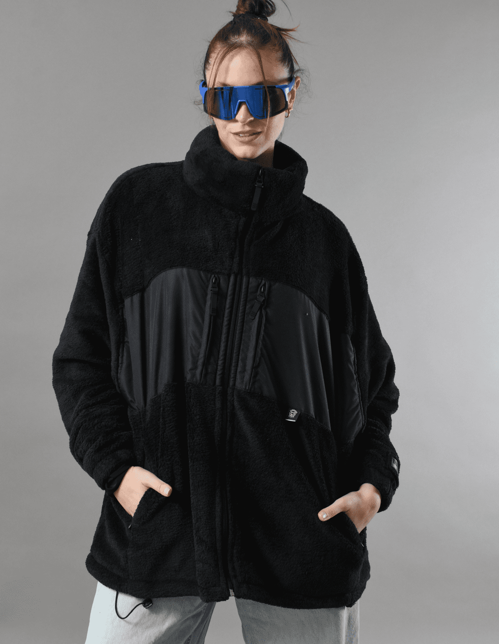 Black Soft Fleece Jacket