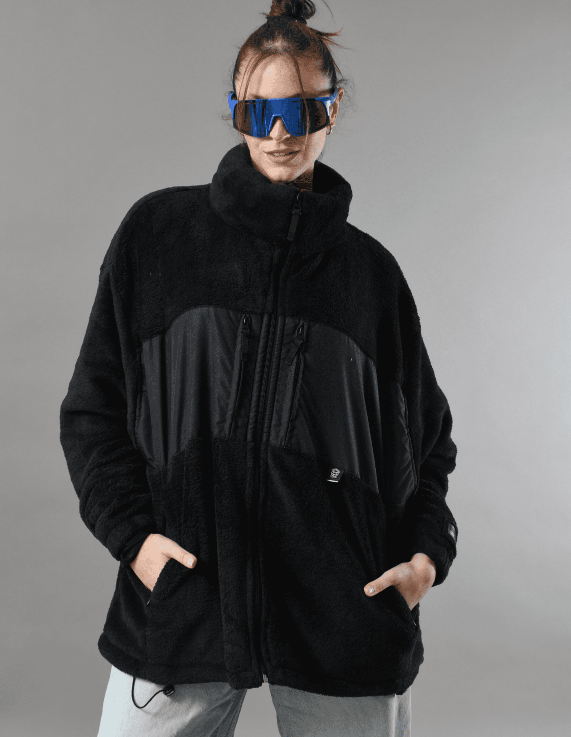 Black Soft Fleece Jacket