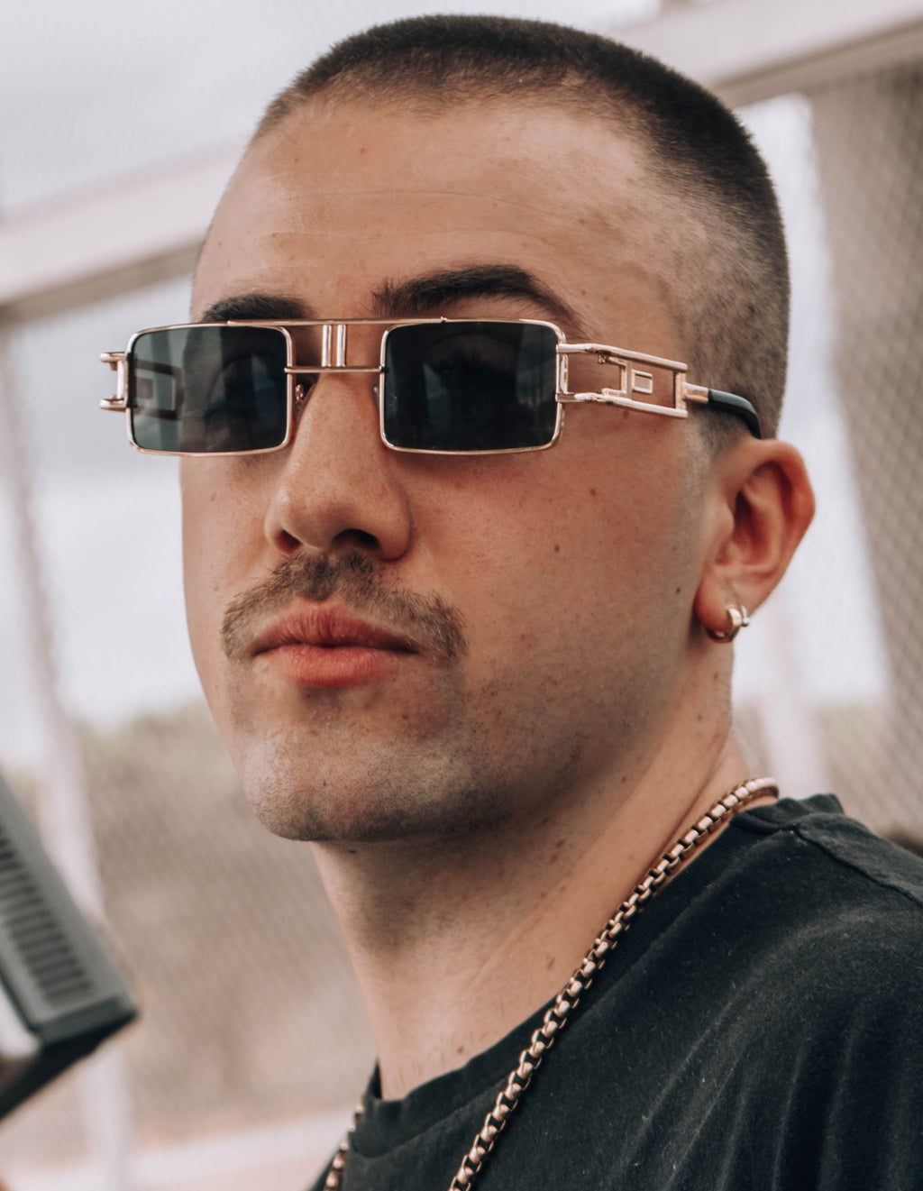 Ash Black Sunglasses