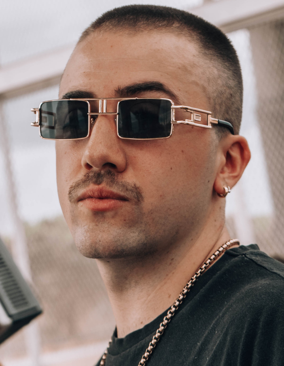 Ash Black Sunglasses