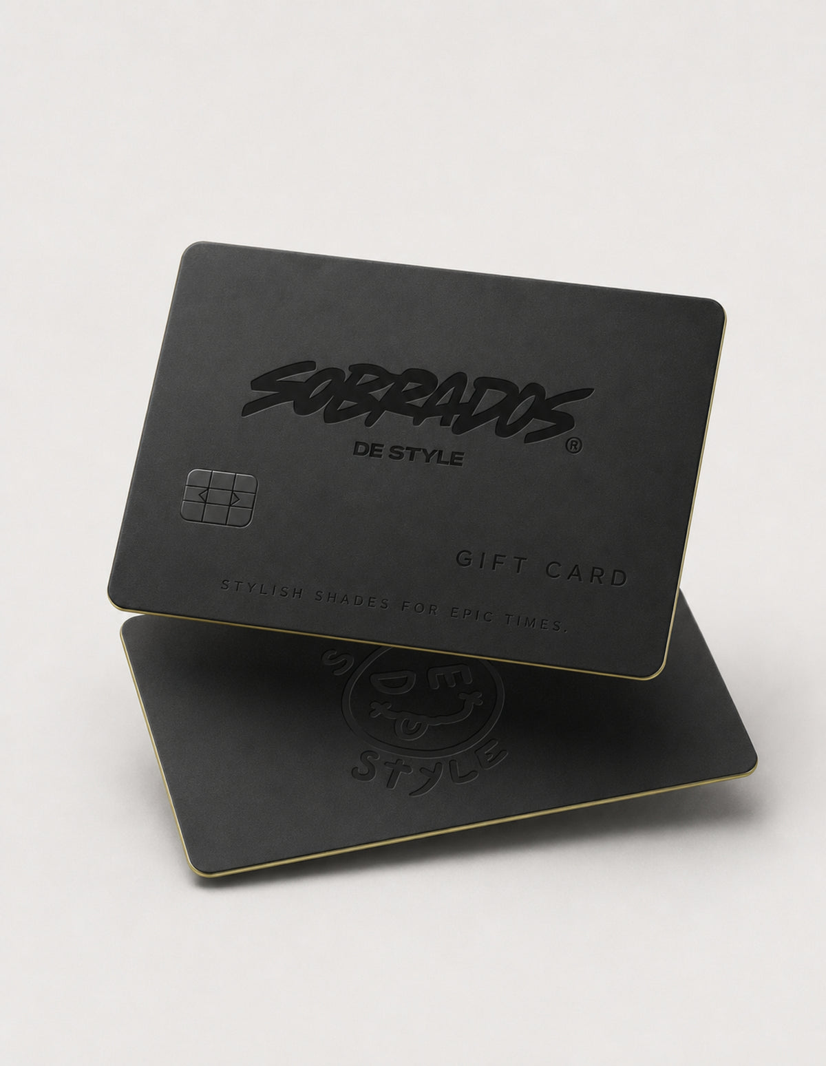 Sobrados World Gift Card – premium black gift card