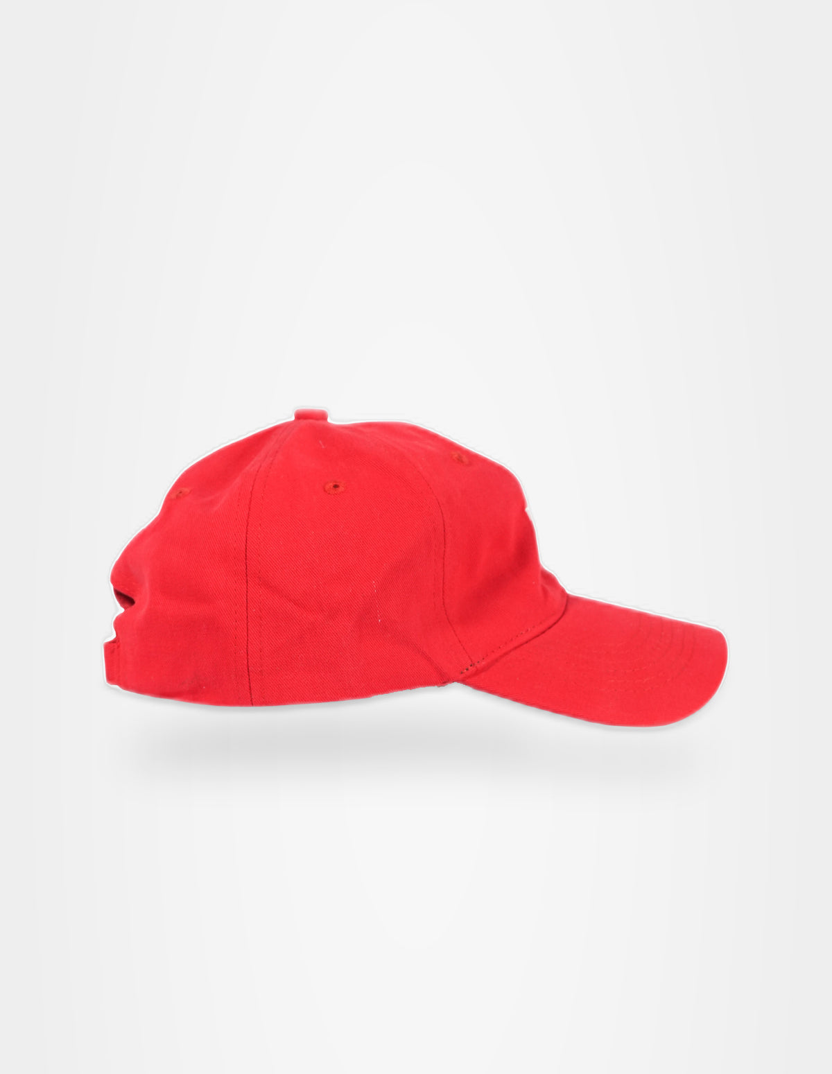 Too Hot to Behave Red Cap — right view — Studio Joshua August 2026 — GO49-02