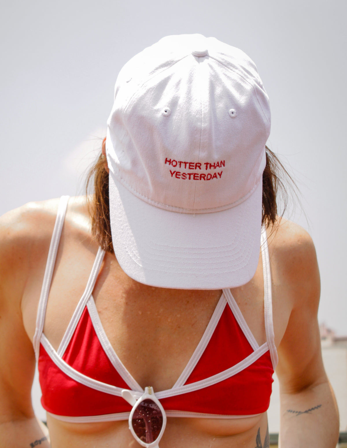 Hotter White Cap
