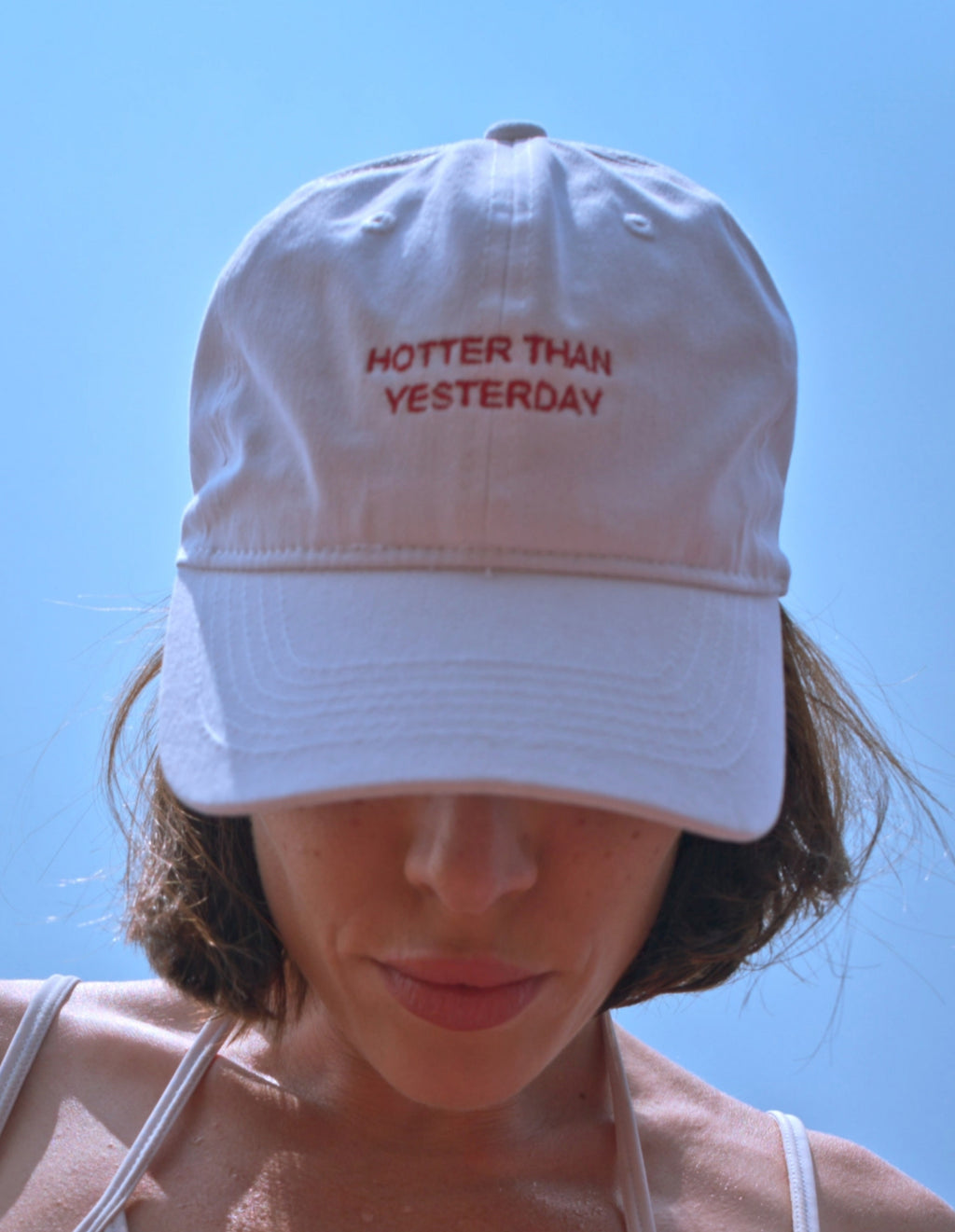 Hotter White Cap