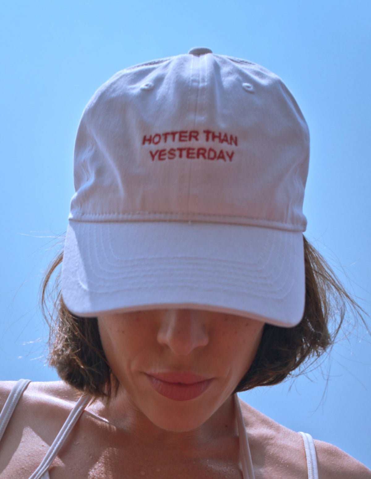 Hotter White Cap