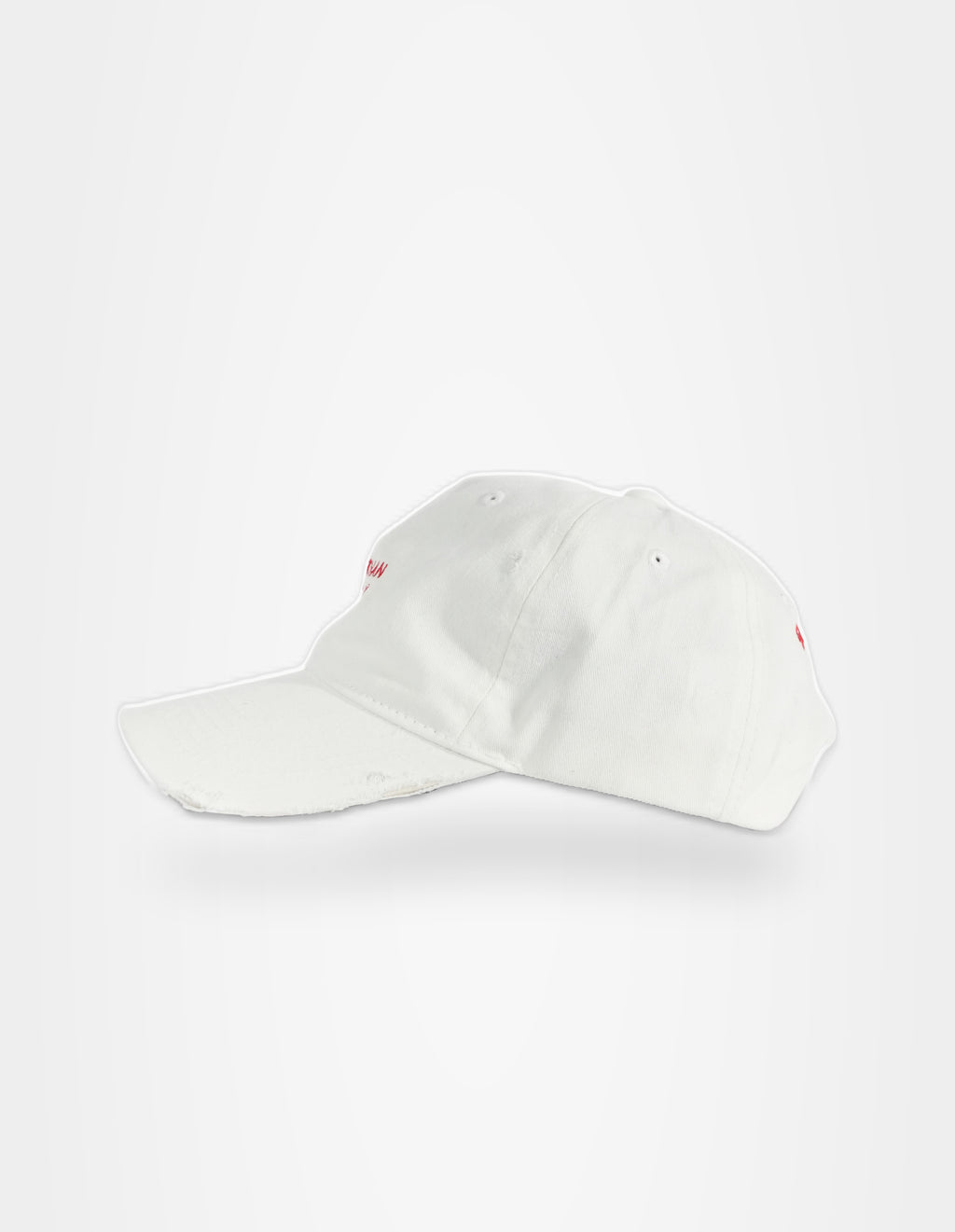 Hotter White Cap — left view — Studio Joshua August 2026 — GO50-04