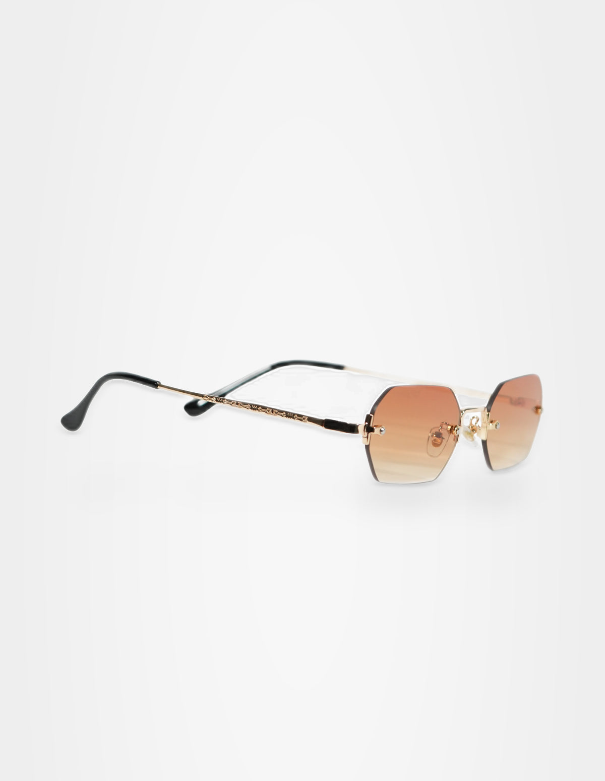 Glam Sunset Gold Sunglasses — right view — Studio Joshua August 2026 — GT122-02