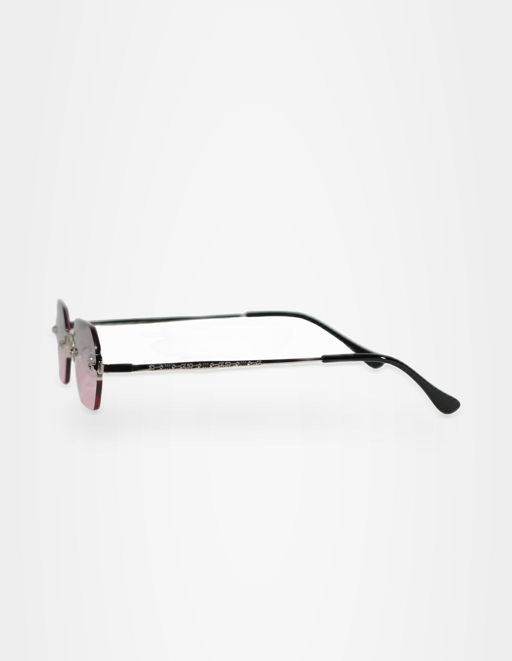 Glam Lilac Gradient Sunglasses — left view — Studio Joshua August 2026 — GT124-04