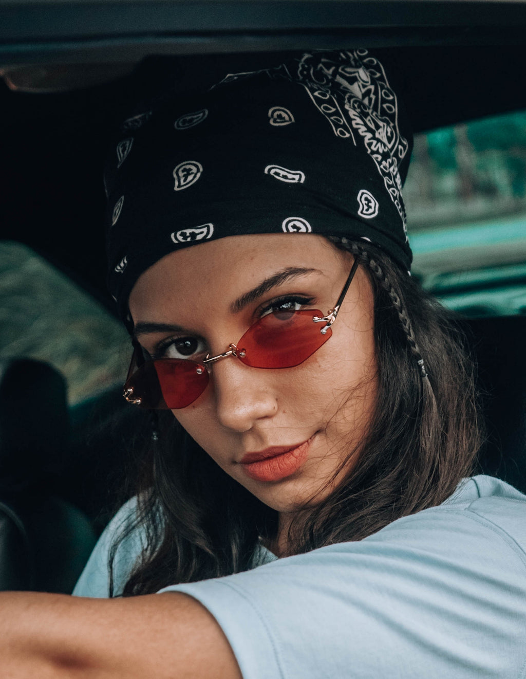 Zomer Red Sunglasses