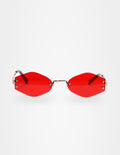 Zomer Red Sunglasses — front — Studio Joshua August 2026 — GT130-01