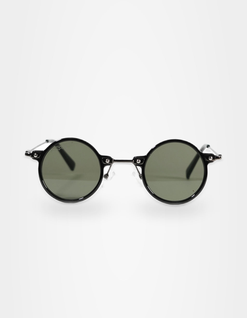 Teza Black Green Sunglasses — front — Studio Joshua August 2026 — GT131-02
