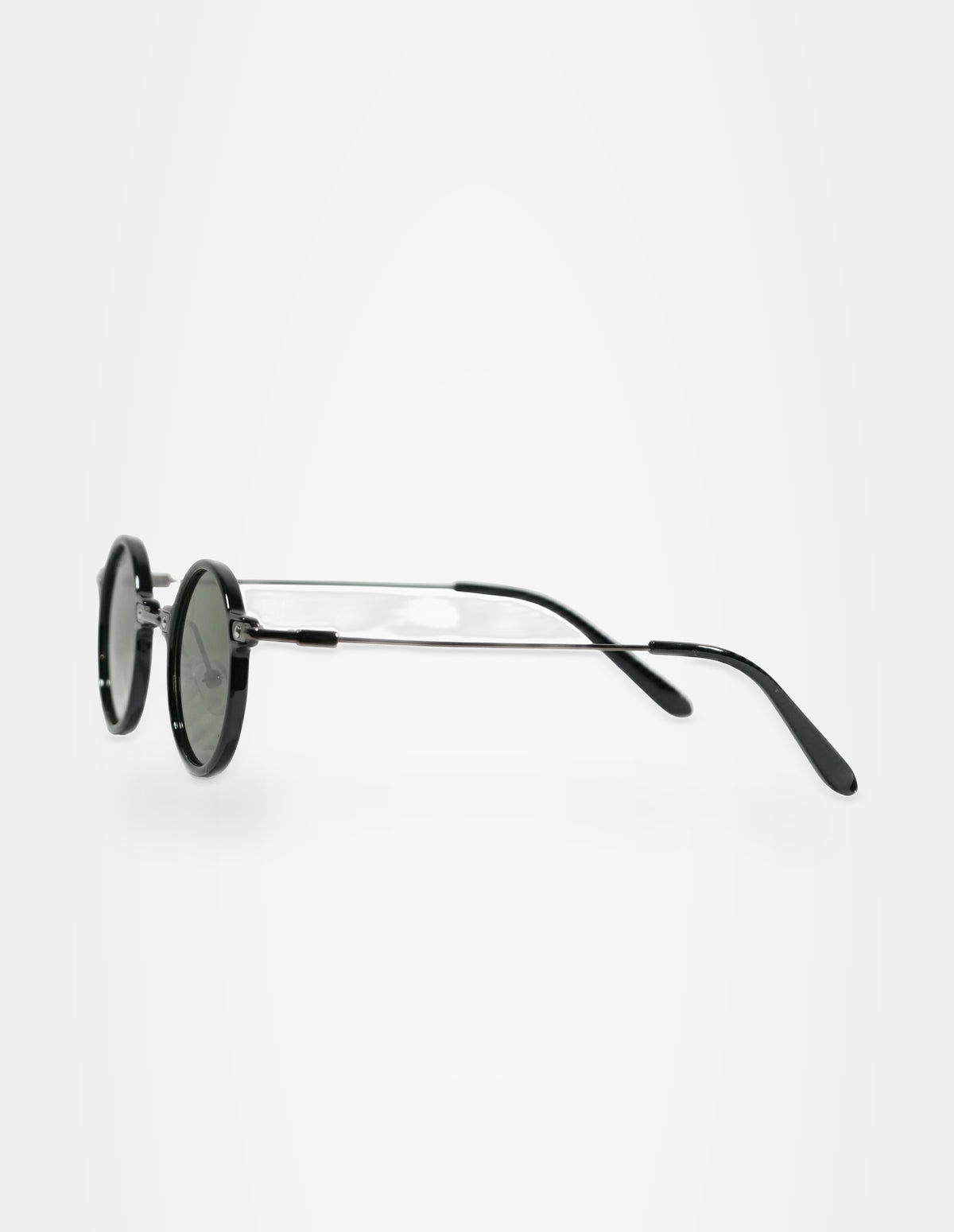 Teza Black Green Sunglasses — left view — Studio Joshua August 2026 — GT131-04