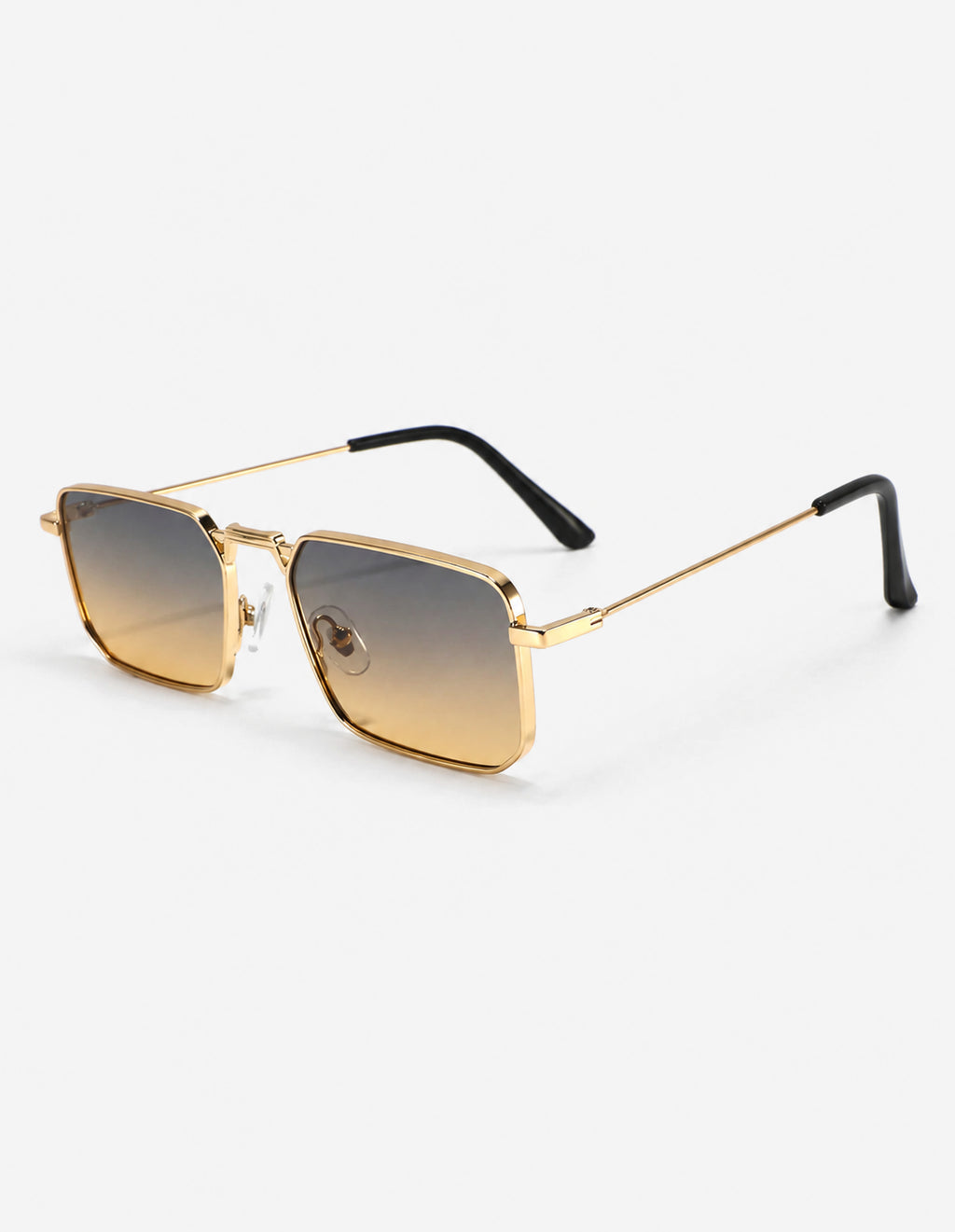 Douglas Gold Sunglasses three-quarter view