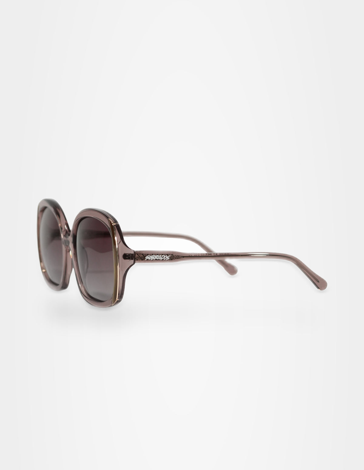 Afterglow Pink Sunglasses — left view — Studio Joshua August 2026 — GT144-05