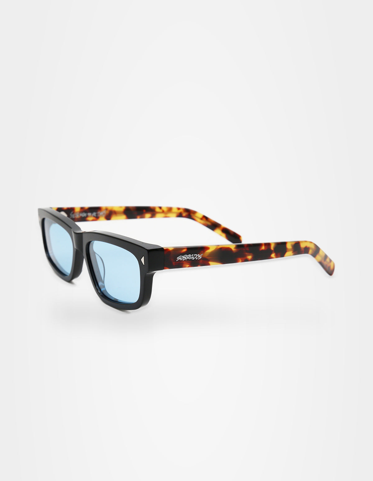 Blaze Black Blue sunglasses – right three-quarter view – Sobrados