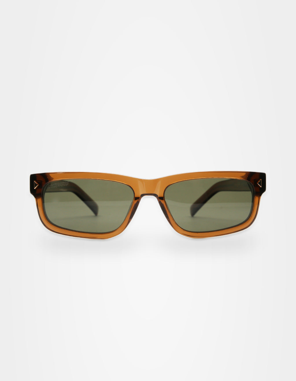 Blaze Dark Honey sunglasses – front view – Sobrados