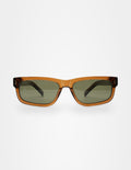 Blaze Dark Honey sunglasses – front view – Sobrados
