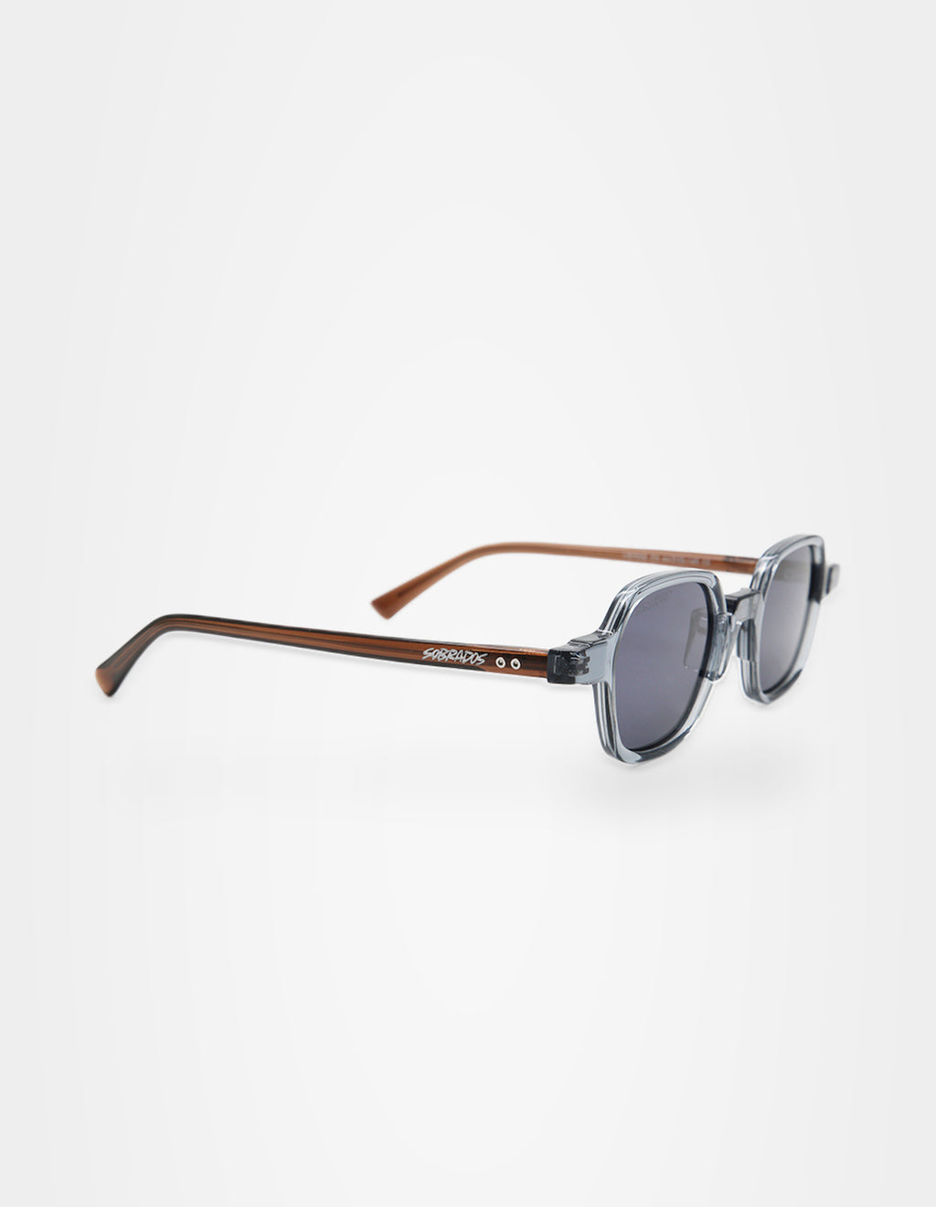 Horizon Blue Gray sunglasses – left three-quarter view – Sobrados