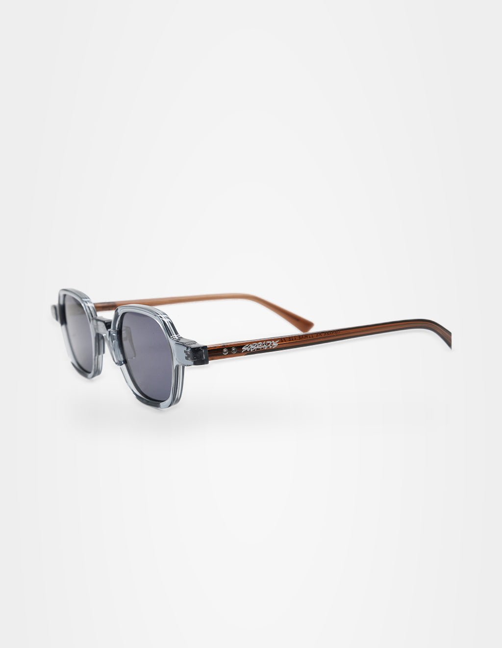 Horizon Blue Gray sunglasses – right three-quarter view – Sobrados