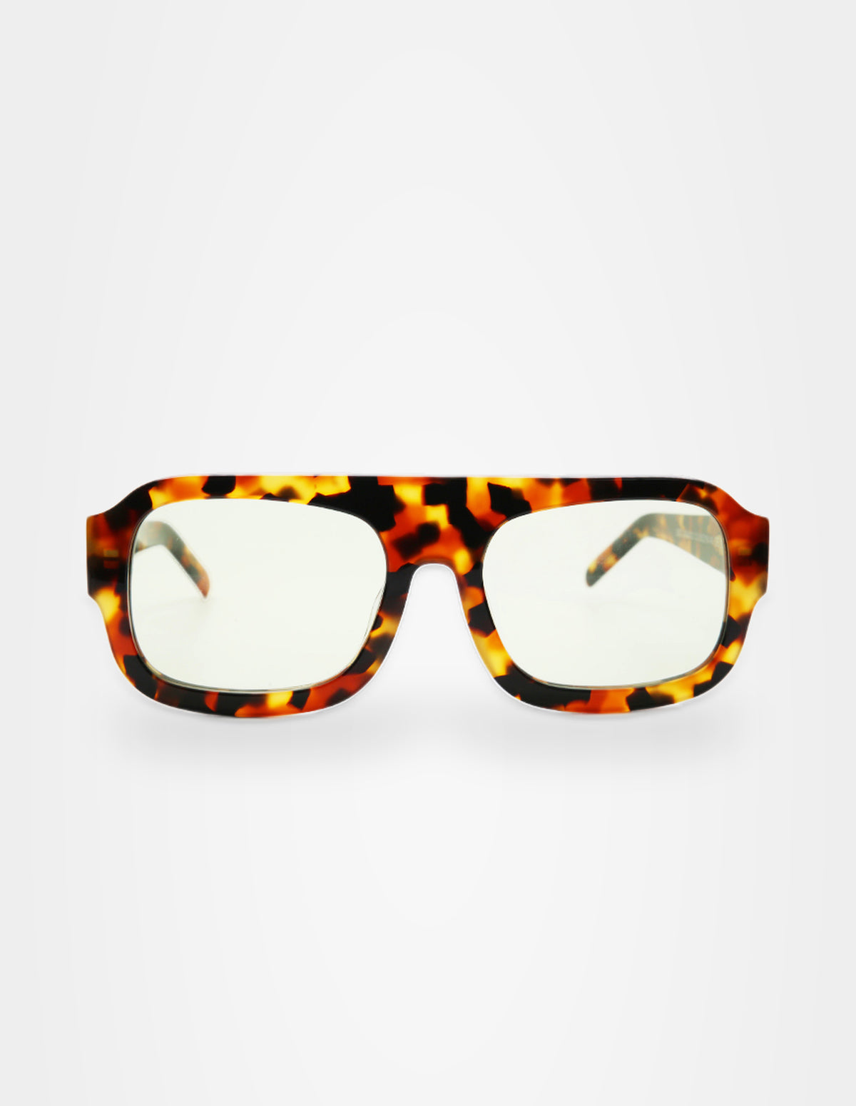 Velvet Tortoise sunglasses – front view – Sobrados