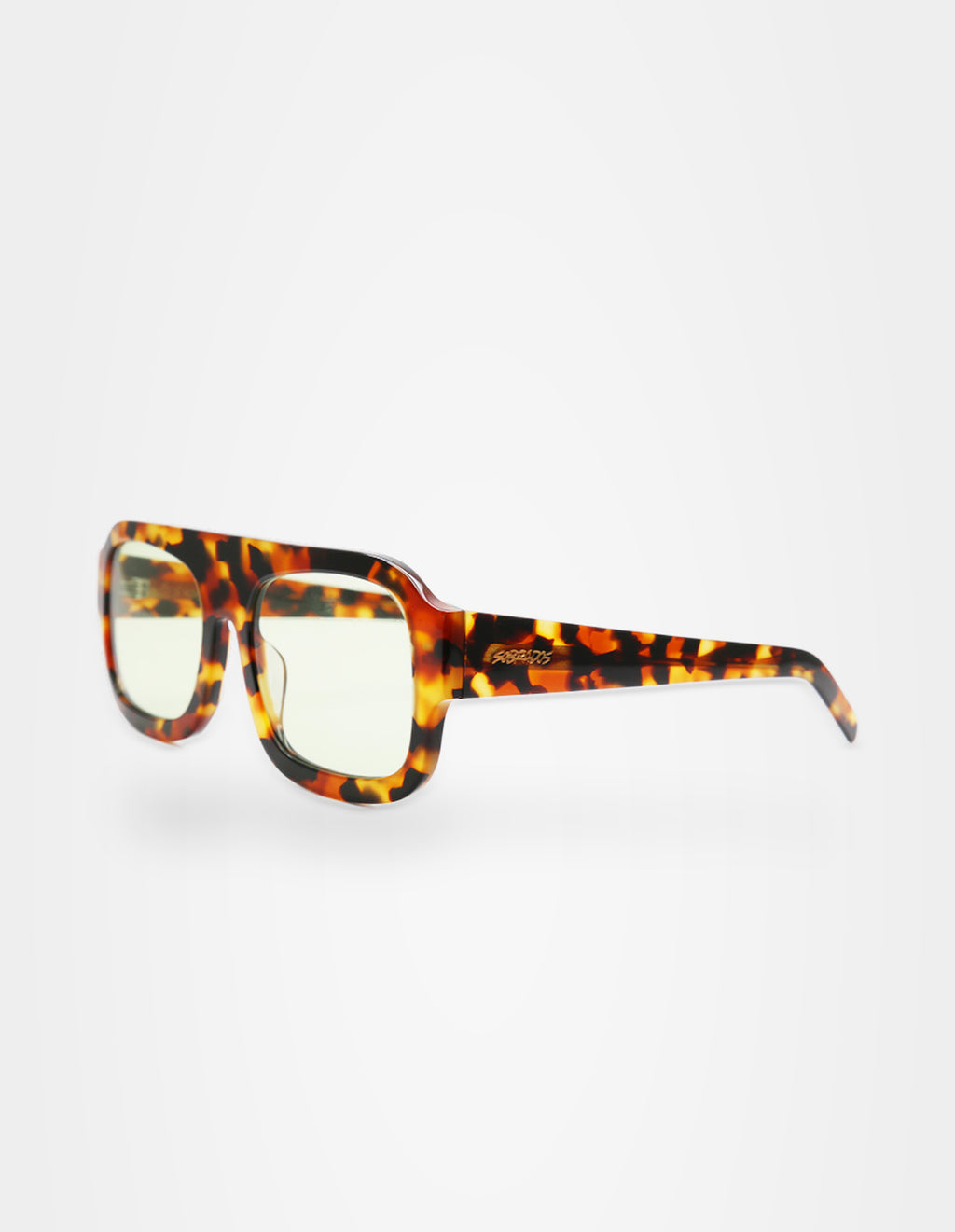Velvet Tortoise sunglasses – right three-quarter view – Sobrados