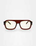 Velvet Brown sunglasses – front view – Sobrados