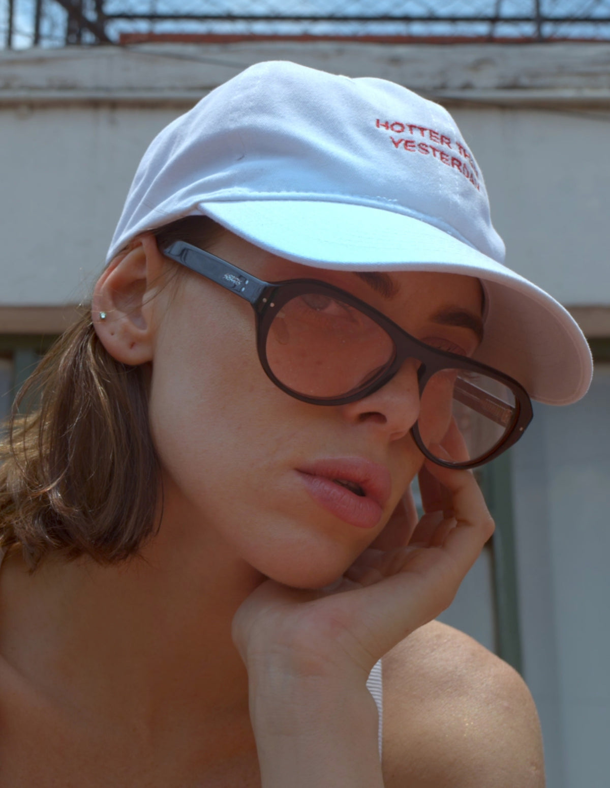 Overheat Black & Pink Sunglasses