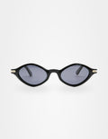 Sunrush Black sunglasses – front view – Sobrados