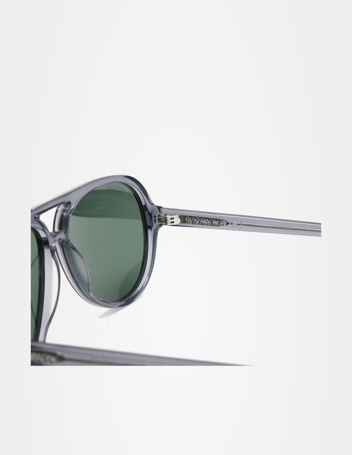 Nomad sunglasses – temple detail – Sobrados