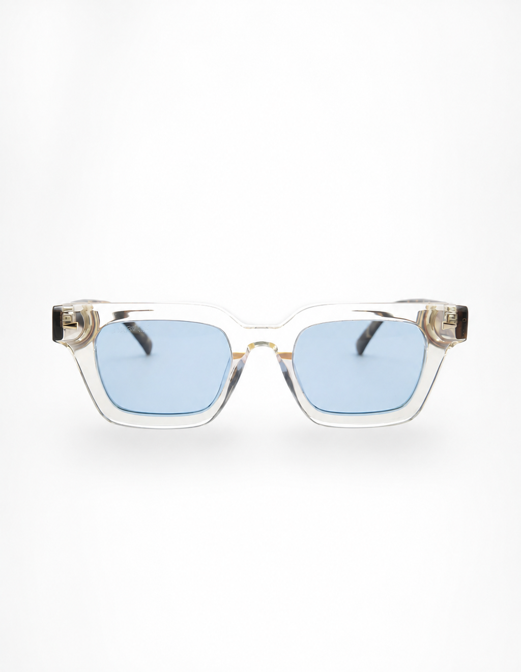 Extratime Clear & Light Blue Sunglasses