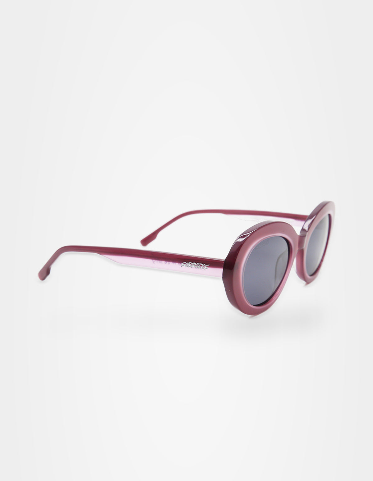 Venom Purple sunglasses – left three-quarter view – Sobrados