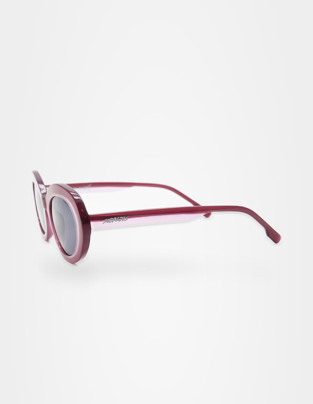 Venom Purple sunglasses – right three-quarter view – Sobrados