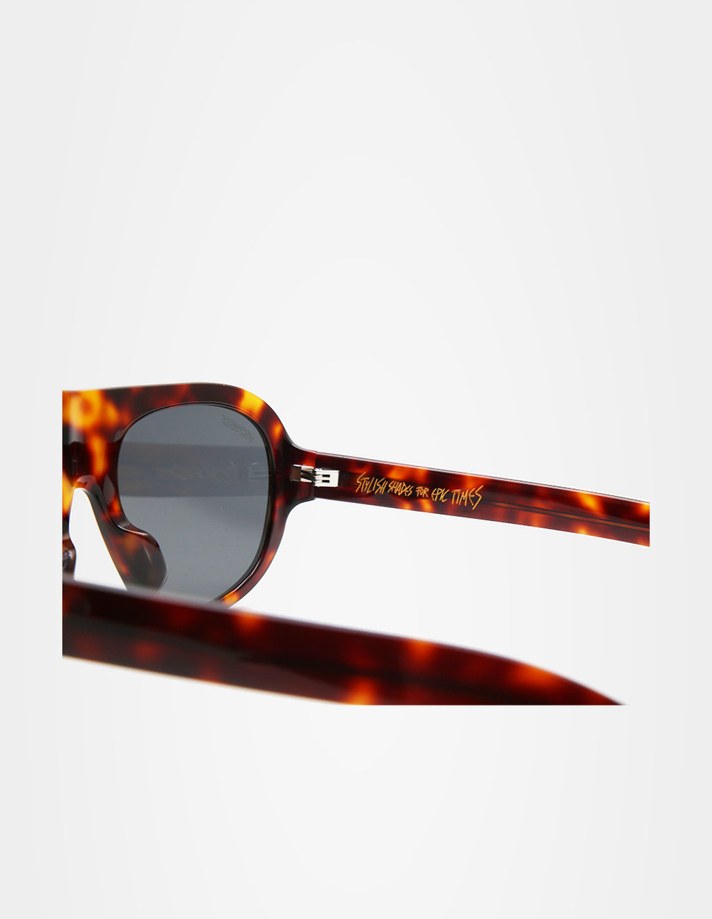 UV Nasty Tortoise sunglasses – temple detail – Sobrados