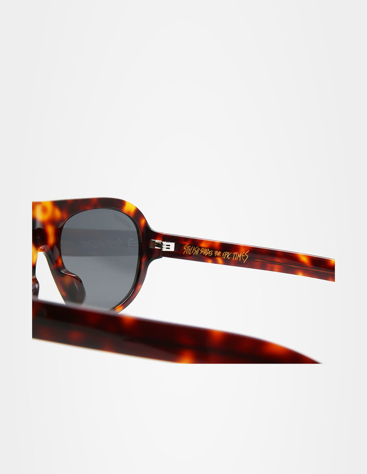 UV Nasty Tortoise sunglasses – temple detail – Sobrados