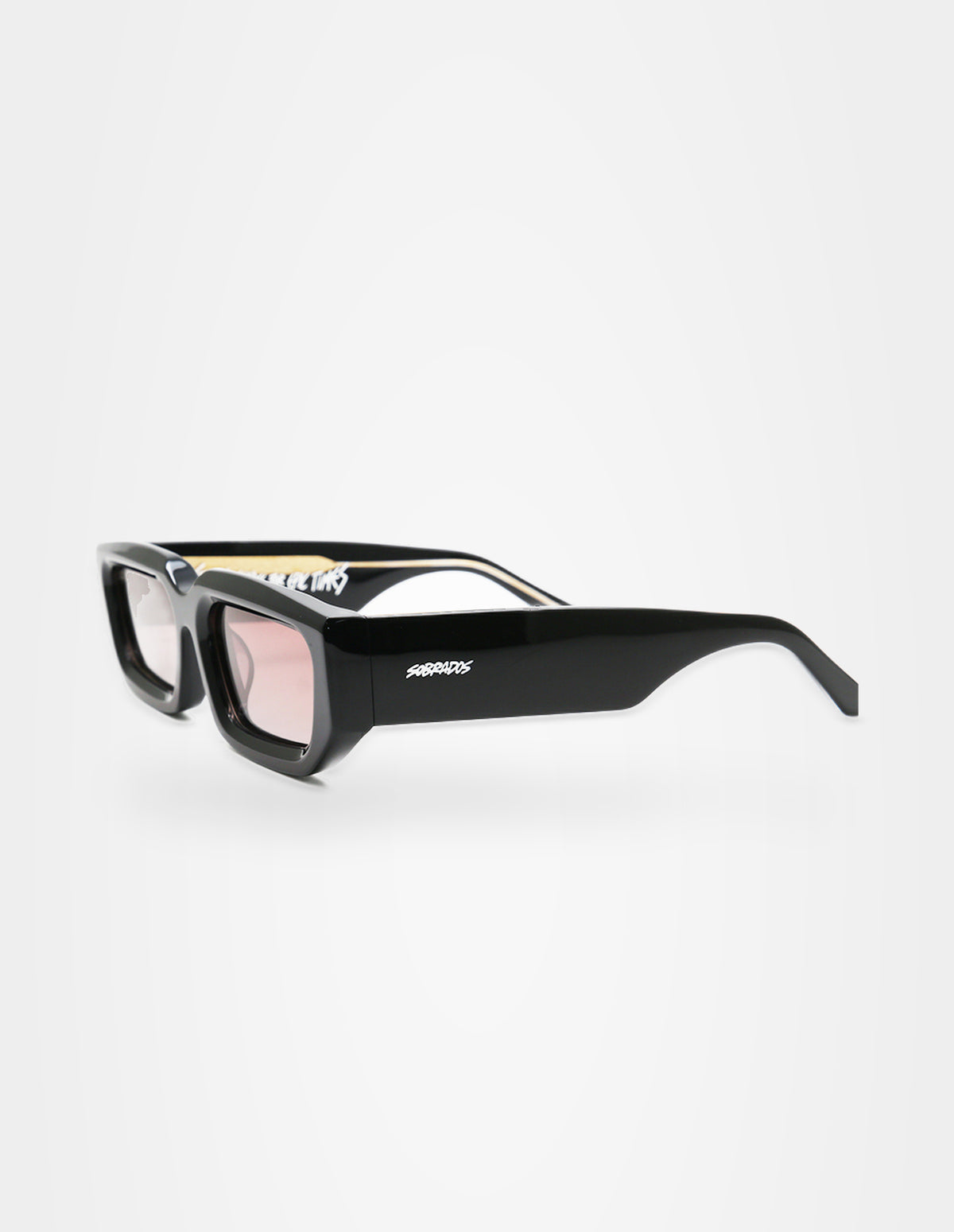 Fever Black Pink sunglasses – right three-quarter view – Sobrados