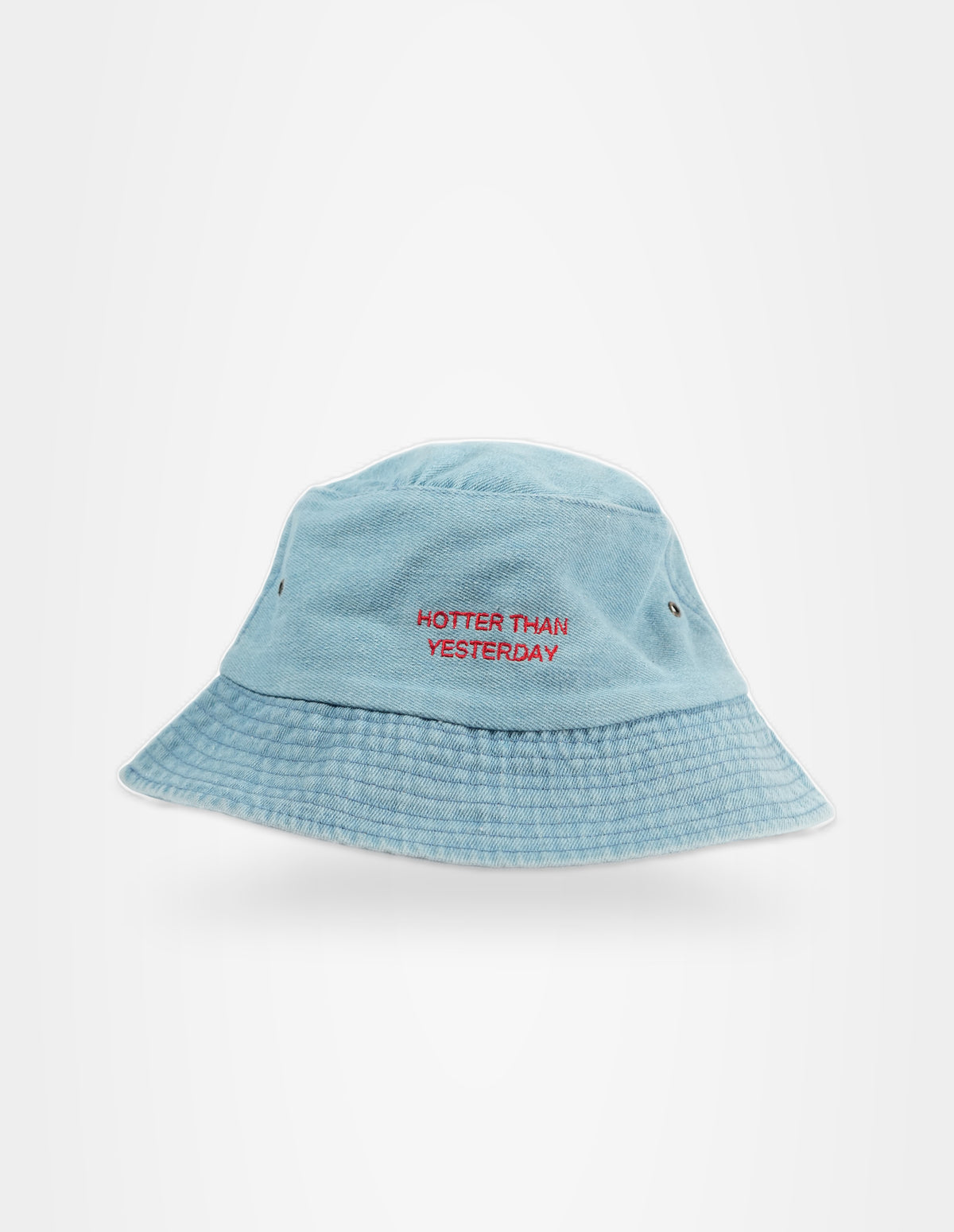 Hooter Jean Bucket Hat — view 01 — Studio Joshua August 2026 — PI36-01