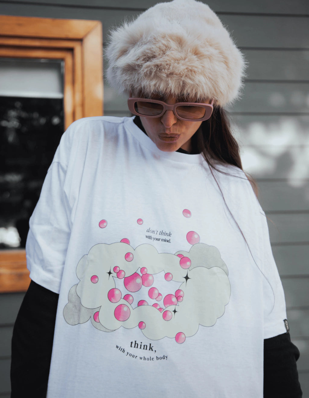 White T-Shirt Gut