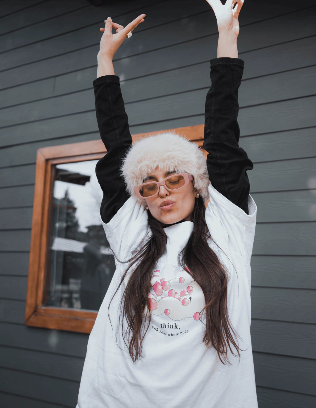 White T-Shirt Gut